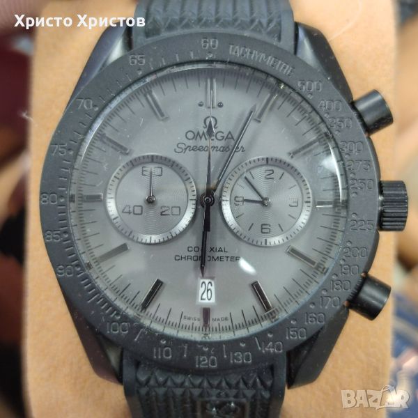 Мъжки луксозен часовник Omega Speedmaster Dark Side of The Moon , снимка 1