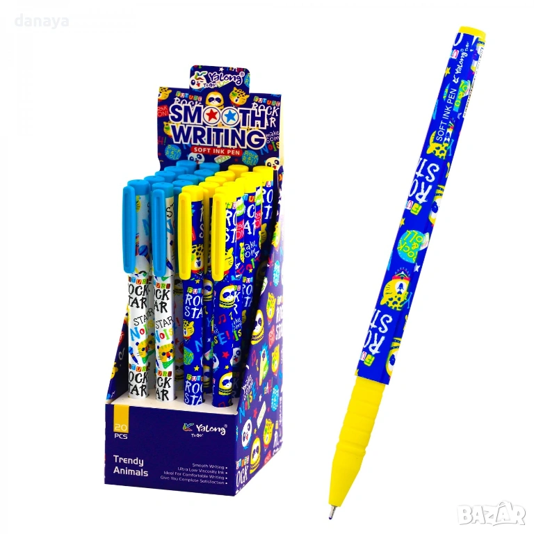 6288 Химикал Rock Star с меко писане, 7 mm, детски дизайн, снимка 1