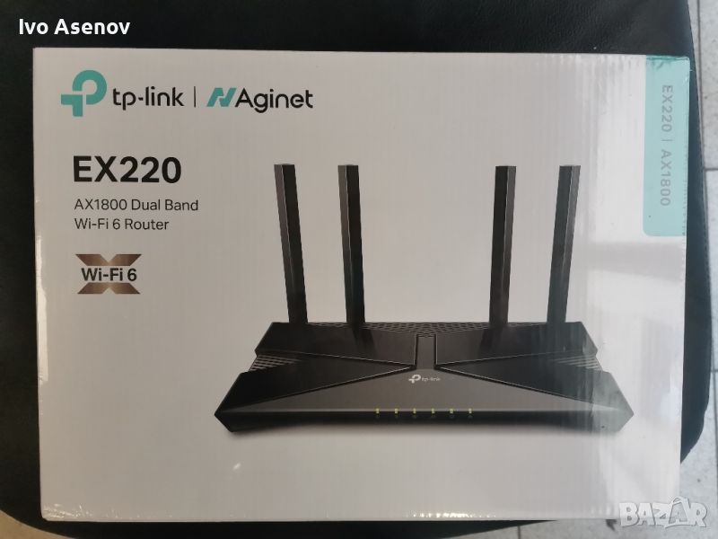 tp-link ex220 Aginet Wi-Fi router. нов, снимка 1