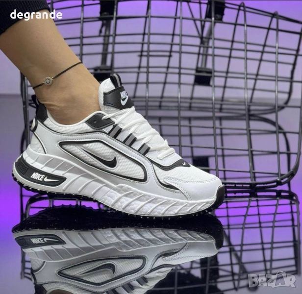 Маратонки Nike Just do it Бяло и Черно Налична номерация 36 37 38 39 40 , снимка 1