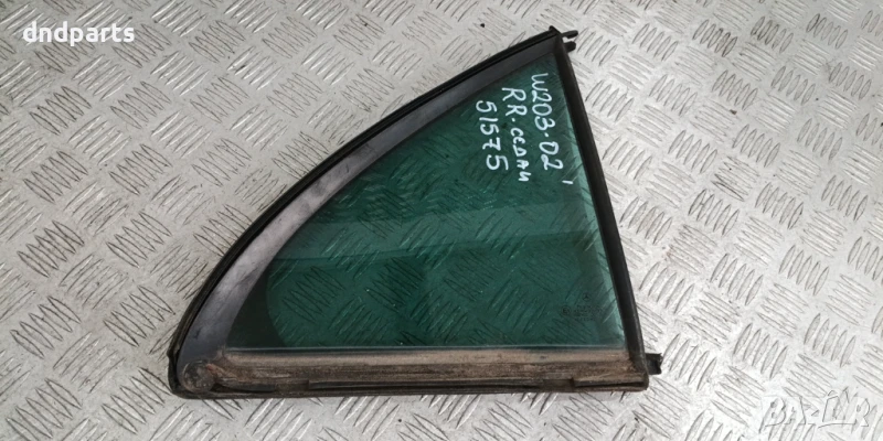 Стъкло врата Mercedes C-Class W203 2002г.(задно дясно)	, снимка 1