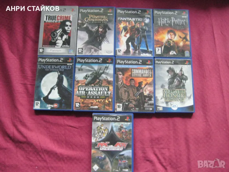 Продавам оригинални игри за Playstation2, снимка 1