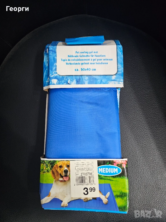 охлаждаща гел подложка за домашни любимци. , снимка 1