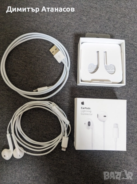 Оригинални слушалки iPhone Lightning, снимка 1