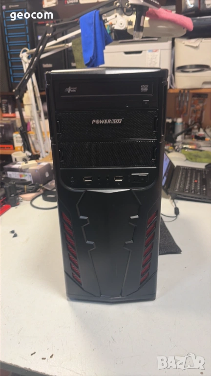 PowerBox кутия DVD-RW + захранване 550W (Mid Tower ATX Case), снимка 1