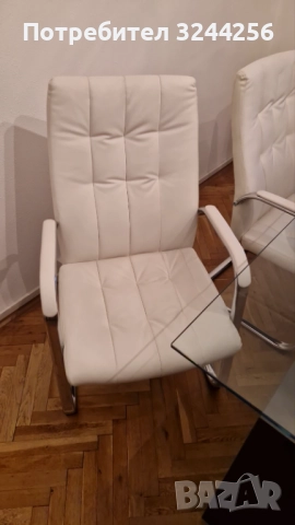 Комплект офис маса плюс шест стола, снимка 2 - Маси - 52683432