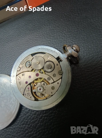 Джобен Часовник Молния Работещ Сделано в СССР , снимка 10 - Джобни - 53566625
