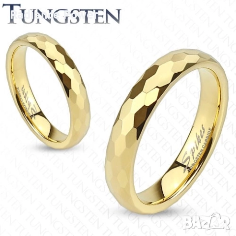 Пръстен от златен Волфрам , снимка 3 - Пръстени - 52277643