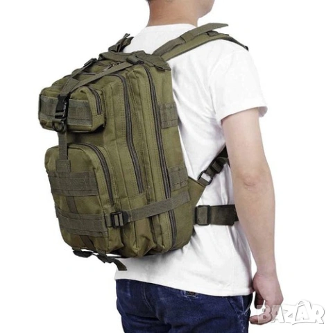Туристическа раница - два размера / Военна раница / Тактическа раница, снимка 10 - Спортна екипировка - 53527845