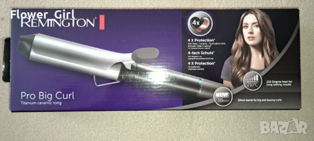 Маша за коса за големи къдрици Remington, снимка 3 - Друга електроника - 52523415