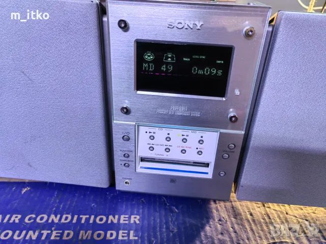 SONY CMT-MD1 Mini Disk , снимка 3 - Аудиосистеми - 49785421