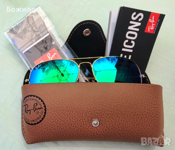 Слънчеви очила Ray Ban Aviator RB3026 G-15, снимка 4 - Слънчеви и диоптрични очила - 50683380