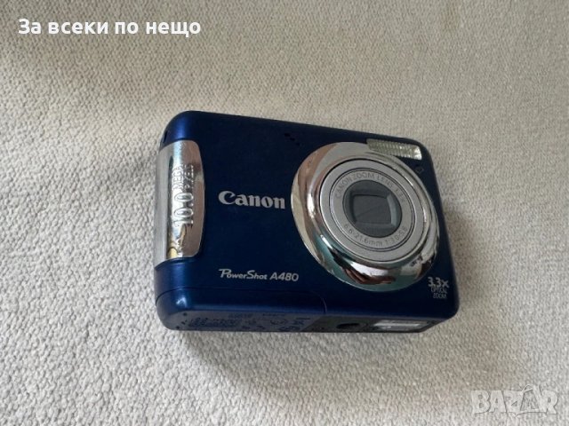 Цифров фотоапарат Canon PowerShot A480 , 10 MP , Canon A480, снимка 3 - Фотоапарати - 51127442