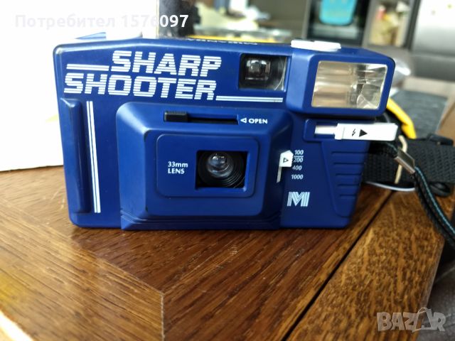 Тестван с филм фотоапарат Miranda Sharp Shooter / Halina 260 с батерии и чанта, снимка 2 - Фотоапарати - 40167030