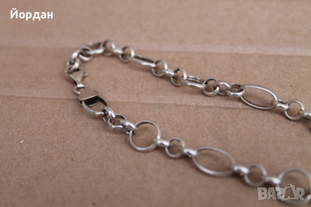 Сребърно дамско колие , снимка 2 - Колиета, медальони, синджири - 53828902