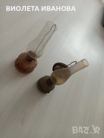 Стара газена лампа., снимка 1