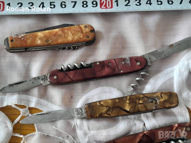 Осем  сгъваеми ножчета , снимка 7 - Ножове - 46408493