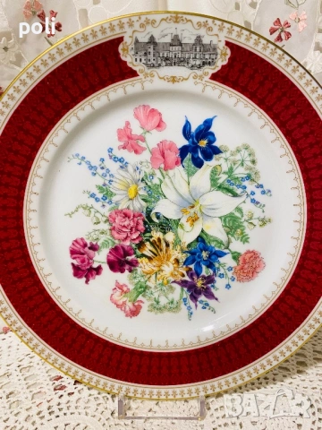 порцеланова чиния за стена , снимка 2 - Декорация за дома - 53594883