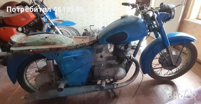 Иж 56 1960 БЕЗ ДОКУМЕНТИ с части , снимка 10 - Мотоциклети и мототехника - 54179667