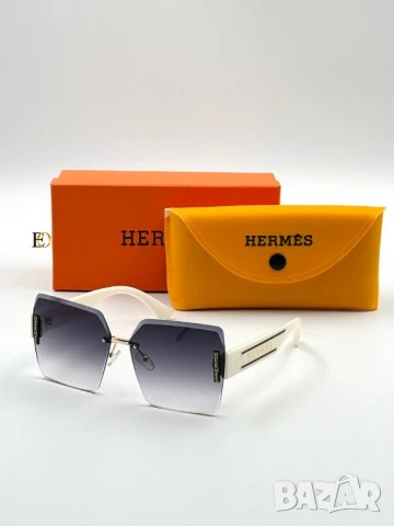 очила с калъф, кутия и ув защита prada Bvlgari hermes lacoste , снимка 11 - Слънчеви и диоптрични очила - 50843702