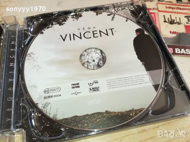 VEGA VINCENT-ORIGINAL CD-ВНОС GERMANY 0303251901, снимка 7 - CD дискове - 49348822