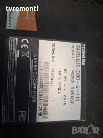 Лаптоп Toshiba Satellite C70D-A-114 на части, снимка 4 - Части за лаптопи - 49808564