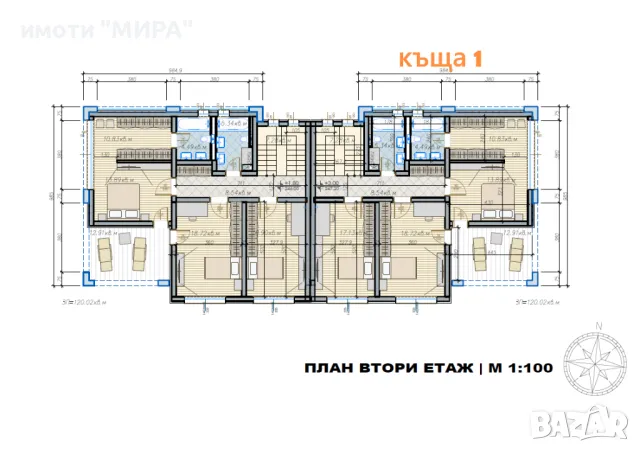 Просторна КЪЩА в Комплекс ” Panorama VIEW ” - Кенана, снимка 9 - Къщи - 46928840