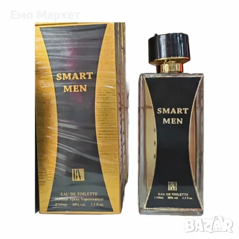 Мъжки парфюм SMART MEN EDP 100ml, снимка 4 - Мъжки парфюми - 49867423