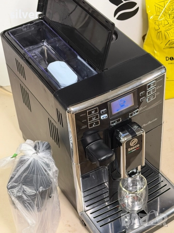 Кафемашина кафе автомат Saeco PicoBarista с гаранция, снимка 4 - Кафемашини - 52880974