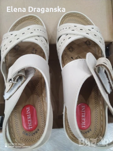 Нови, удобни и леки сандали. Размер 38. , снимка 2 - Сандали - 51083229