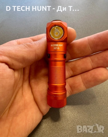 Мощен Челник ACEBEAM H16 1000lm | Магнит | Компактен | Лов, Риболов, Работа, снимка 3 - Къмпинг осветление - 54175971