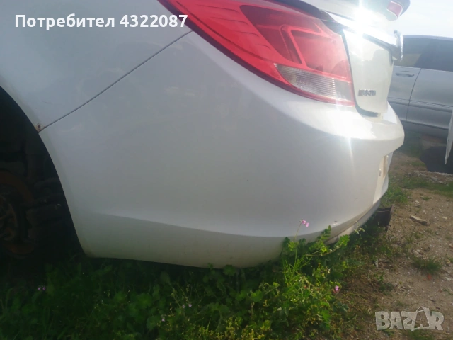 Задна броня за Опел Инсигниа Insignia 2009г., снимка 3 - Части - 54226399