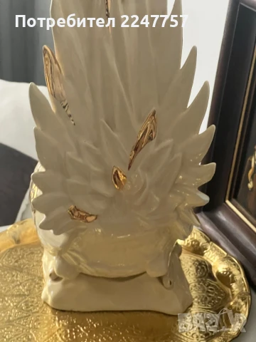 Огромен гълъб порцелан, снимка 8 - Антикварни и старинни предмети - 50913872