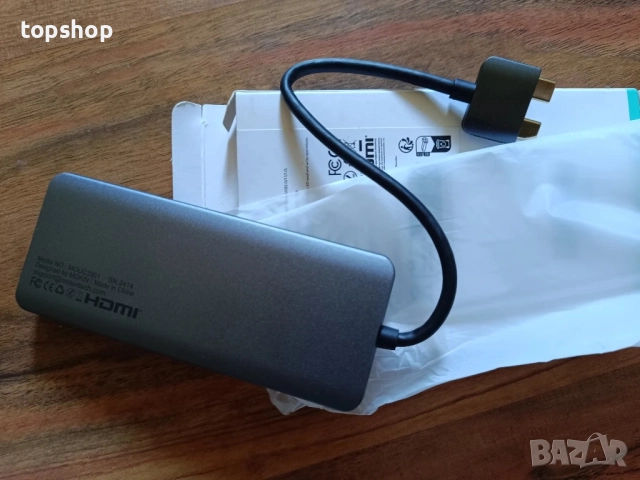 Нов Mokin USB-C 12 в 2 многофункционален хъб за MacBook MOUC3301