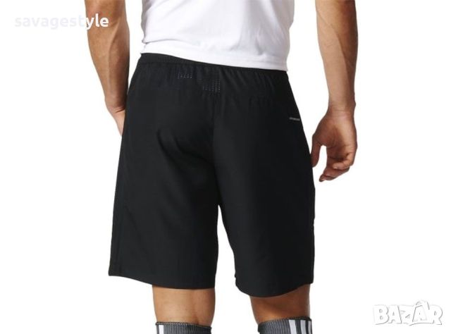 Мъжки къси панталони ADIDAS Woven Shorts Black, снимка 2 - Други - 45760217