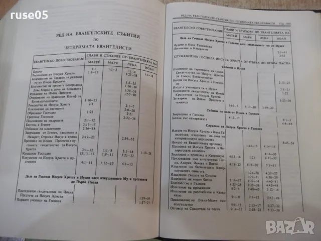 Книга "Библия - Синодално издателство" - 1524 стр., снимка 6 - Специализирана литература - 50260424