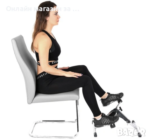 Велоергометър 2 в 1, рехабилитационен фитнес велосипед, за ръце и крака, сгъваем, LCD дисплей, снимка 8 - Фитнес уреди - 52885908