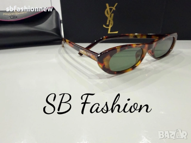 Ysl тигрови очила с лого, снимка 5 - Слънчеви и диоптрични очила - 54100251