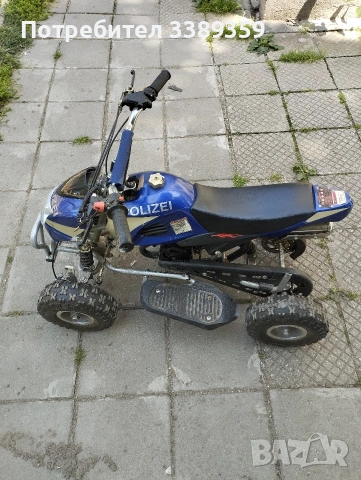 детско Бензиново АТВ 50 кубика, снимка 4 - Мотоциклети и мототехника - 54156092