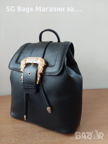 Versace дамска чанта тип раница дамска раница дамска раничка код 218, снимка 4 - Раници - 43945960