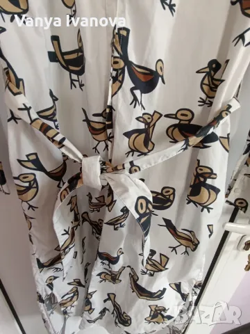 Samsoe Samsoe рокля/риза с патета, снимка 5 - Рокли - 50045531