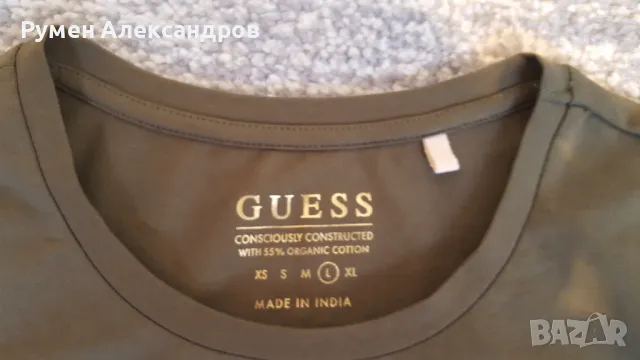 Дамска оригинална тениска GUESS размер М, снимка 5 - Тениски - 46983262