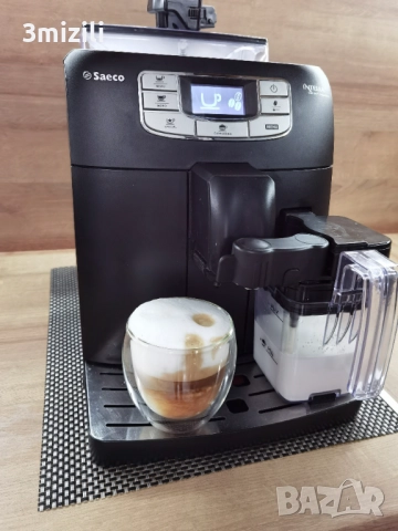 Saeco Intelia cappucchino - внос от Австрия с кана за мляко., снимка 2 - Кафемашини - 52339526