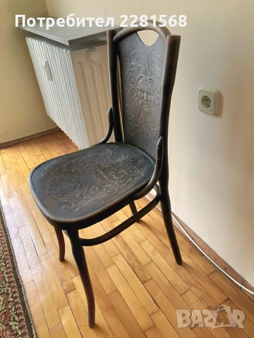 Автентични виенски столове Jacob & Josef Kohn, снимка 6 - Антикварни и старинни предмети - 53695807