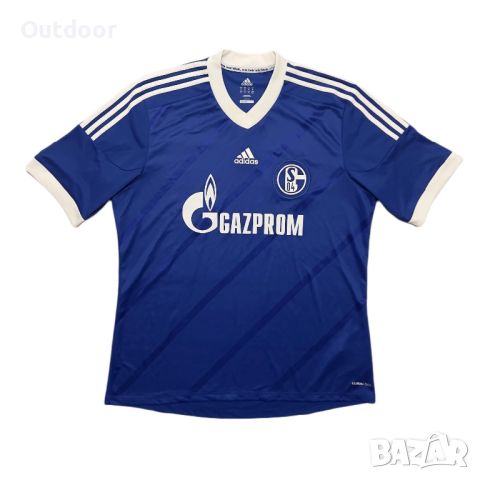 Мъжка тениска Adidas x FC Schalke 04, размер XL, снимка 1 - Тениски - 46531029