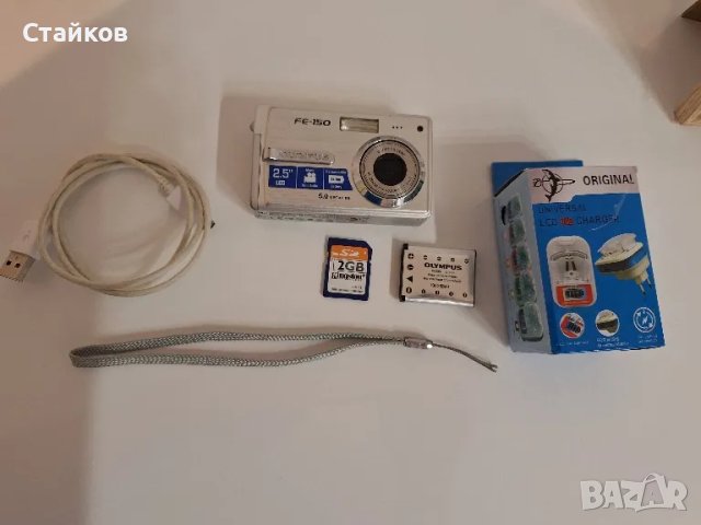 цифров фотоапарат OLYMPUS FE-150, снимка 2 - Фотоапарати - 49963992