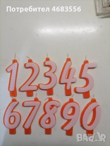 Свещи за рожден ден, снимка 2 - Други - 52802148