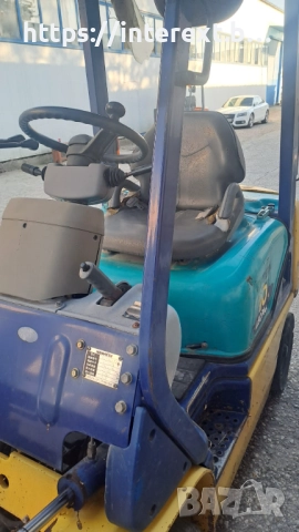 Мотокар Komatsu FG10T-17 (2001) бензинов мотокар , снимка 6 - Индустриална техника - 51584044