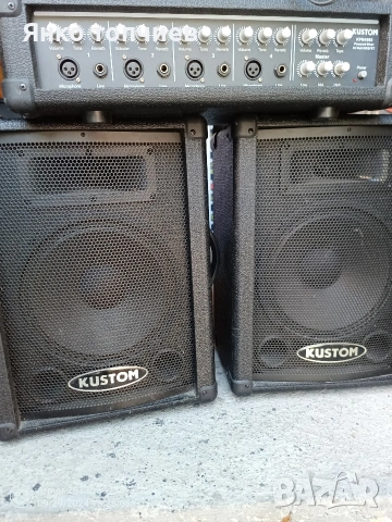 усилвател с тонколони 