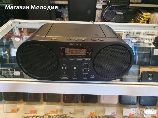 Personal Audio System SONY ZS-PS55B Има радио, диск, usb и aux. В отлично техническо и визуално съст, снимка 7 - Радиокасетофони, транзистори - 46658524